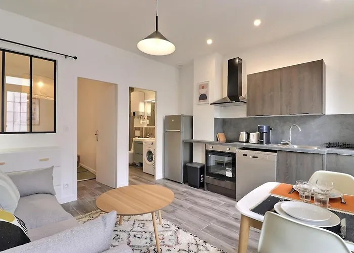 Le Peri - T1 Apartment 4 Guests - Villeurbanne